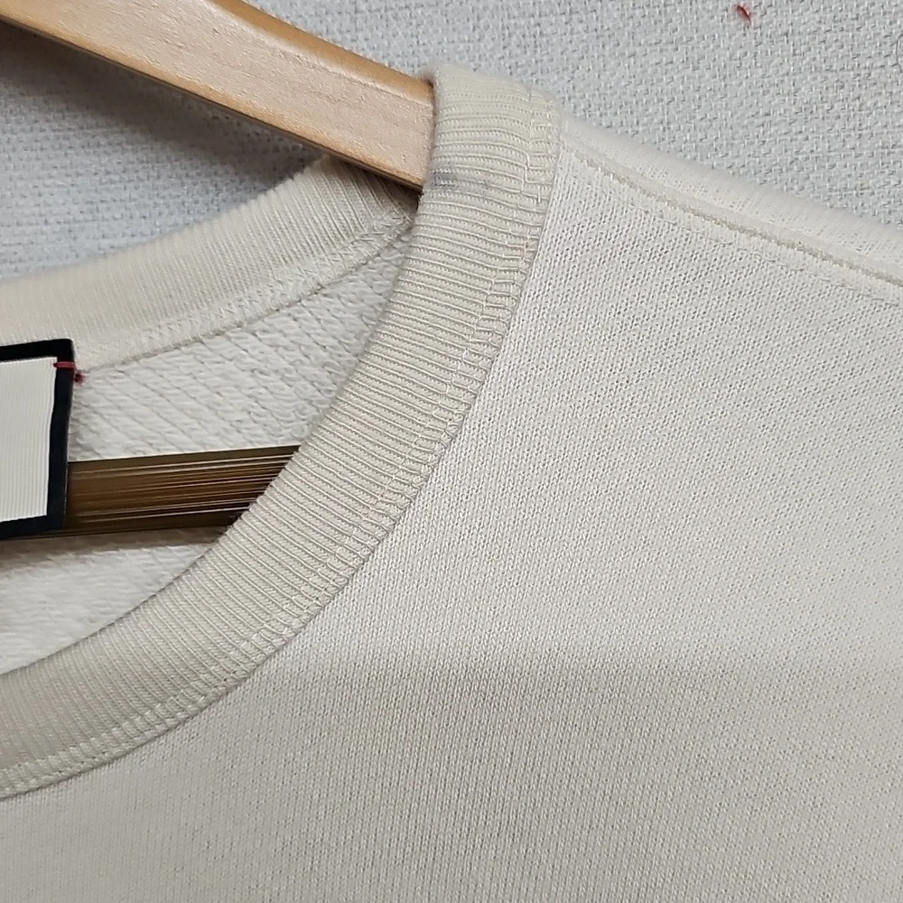 GUCCI SPLICED EMBRODIERY SPORT SWEATSHIRT BFPM-03-095